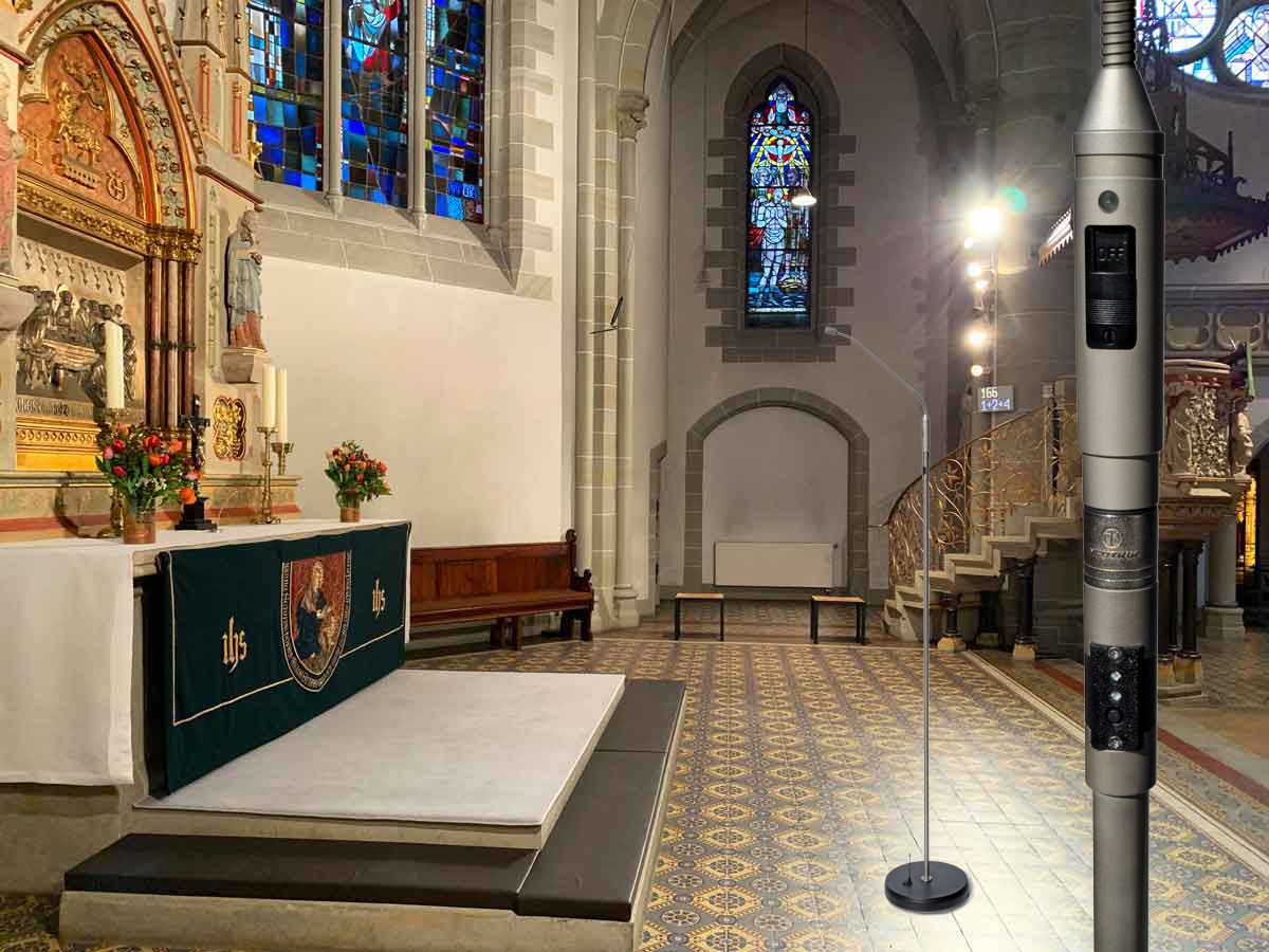 Neues Funk Standmikrofon . Die kabellose Lösung für anspruchsvolle Audioanwendungen.